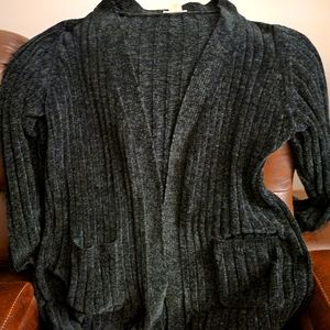 Chenille cardigan